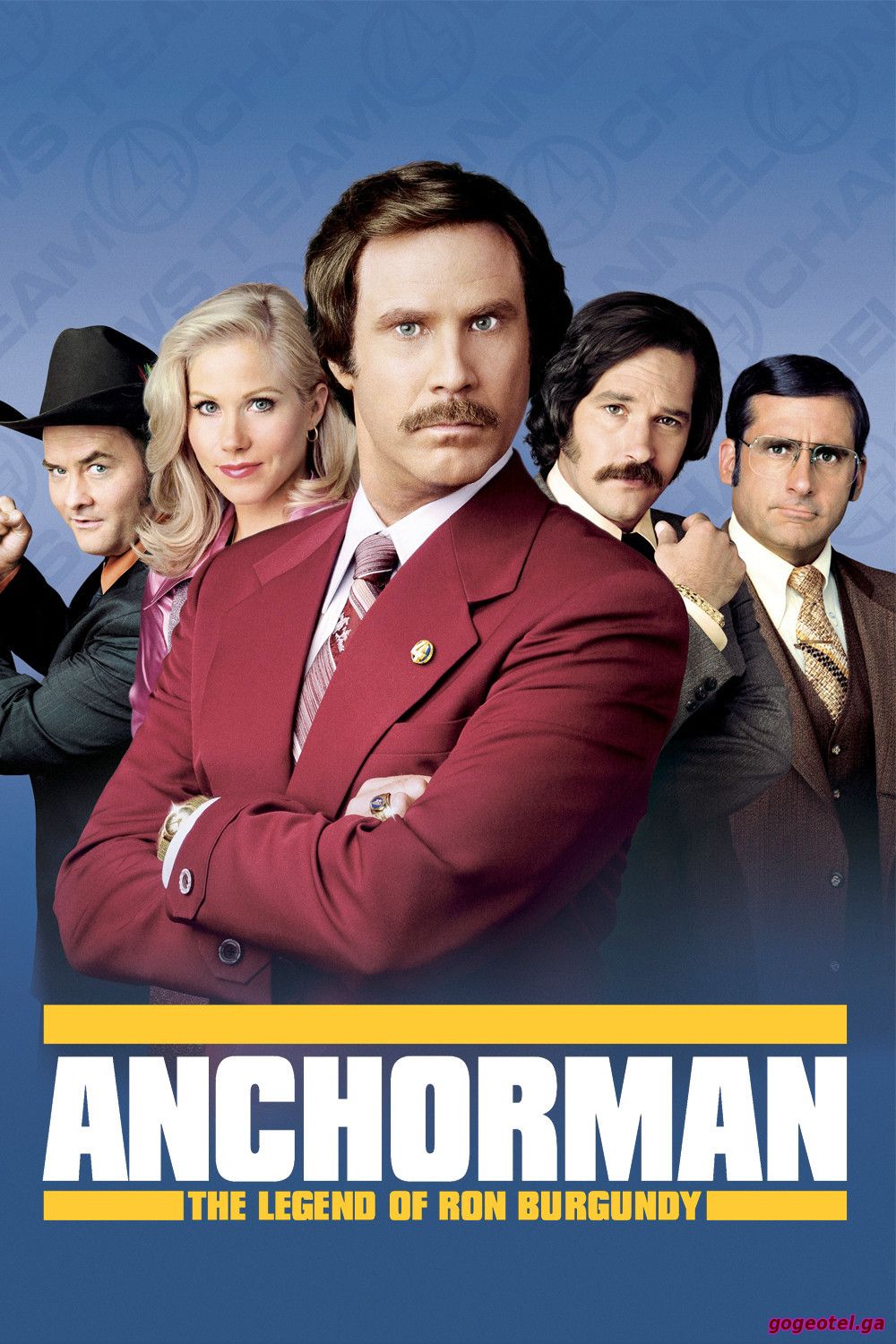 Anchorman: The Legend of Ron Burgundy / ტელეწამყვანი: ლეგენდა რონ ბურგუნდიზე (ქართულად) (2004/GEO/BDRip) ONLINE